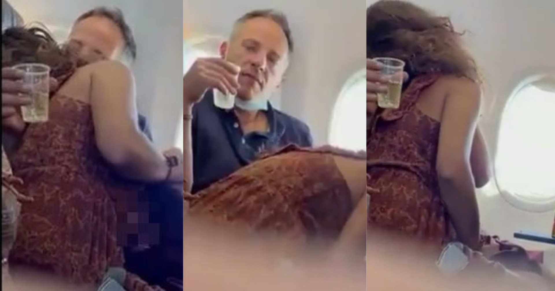 男子航機上被口交 忘我到任人偷拍