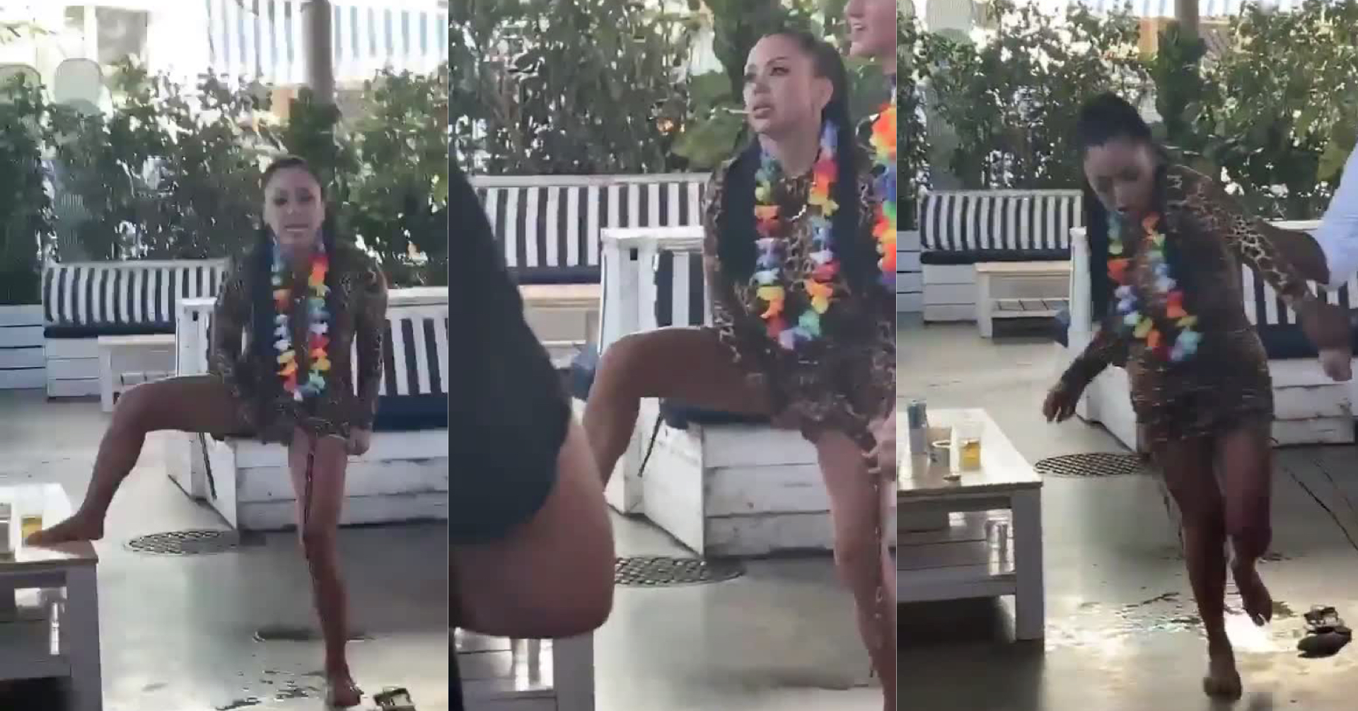 少女派對途中擘脾自插 嚇襯群眾尖叫