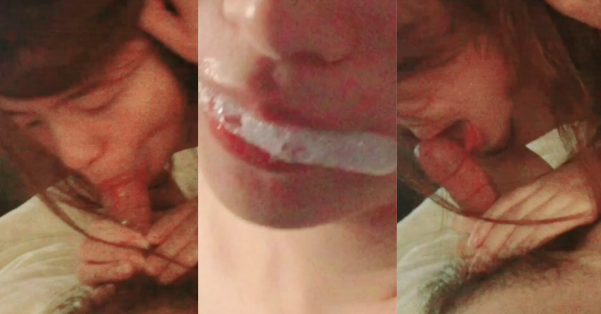 港女近距口交被錄影樣子全露 口爆成口精