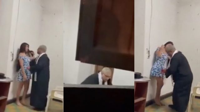 牧師教堂聞女教徒內褲 再帶去隔壁房做愛