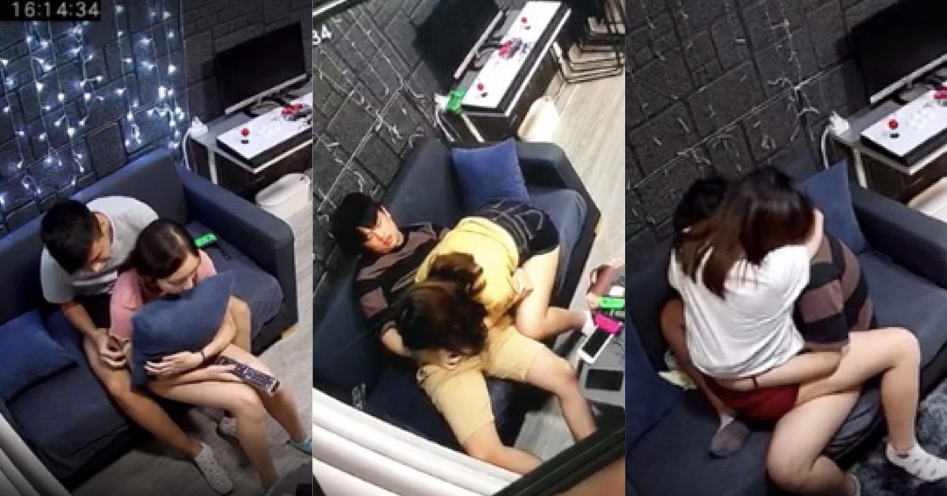 香港情侶PARTY ROOM扑嘢被錄低