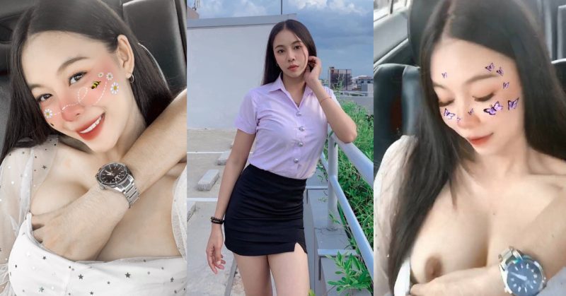 泰國美女大學生 著住襯衫摟屌裙扑嘢